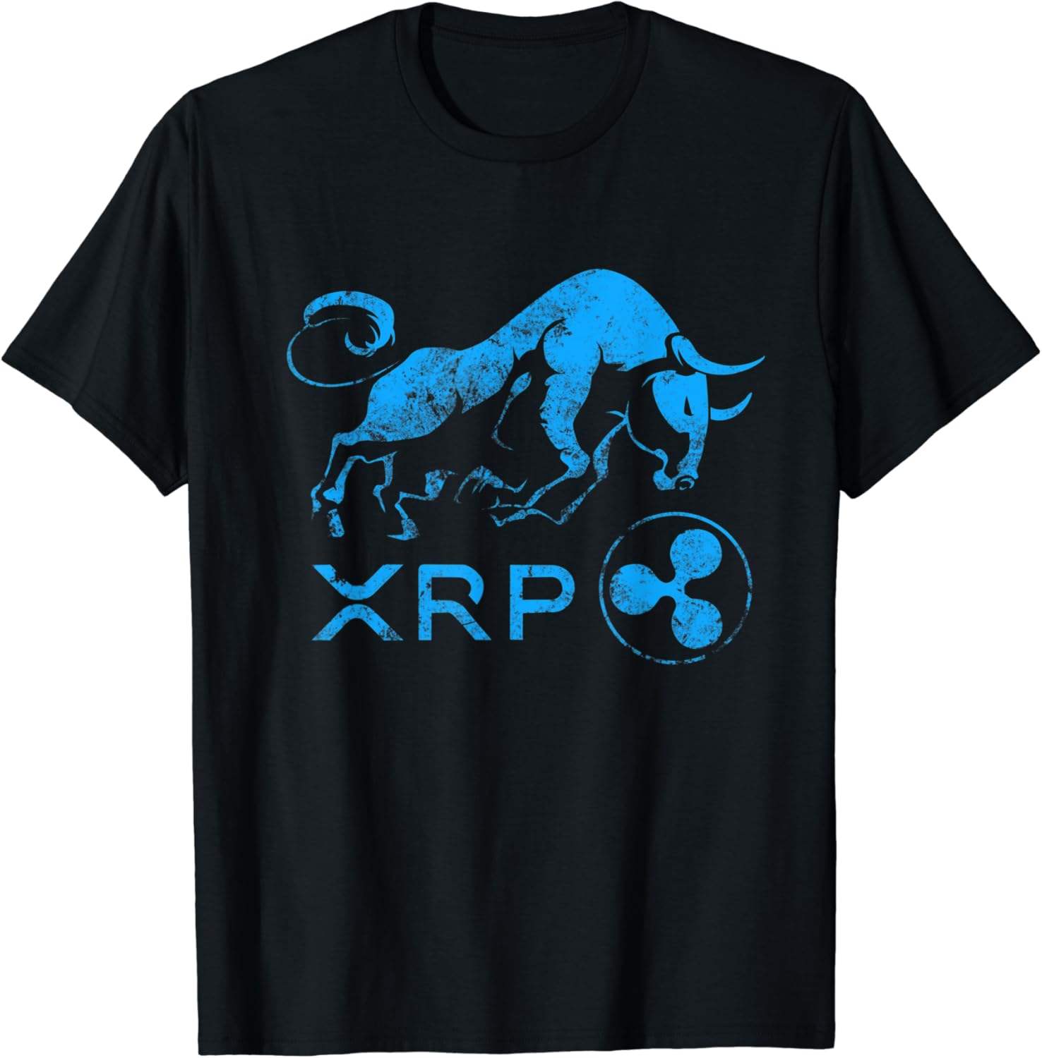 Ripple XRP Crypto BULLRUN! HODL XRP Token Rich Millionaire TShirt